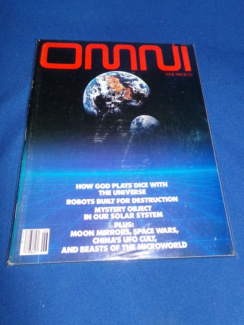 Vintage OMNI Magazine - June 1983 - Sci-Fi, Science, Robots, Solar System, UFO's